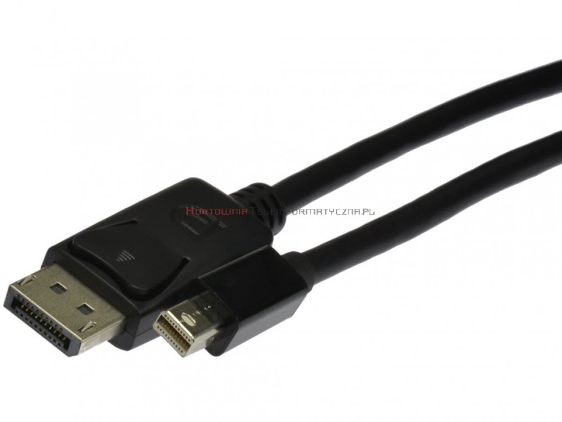 Kabel mini DisplayPort (M) - DisplayPort (M) 2,0m 