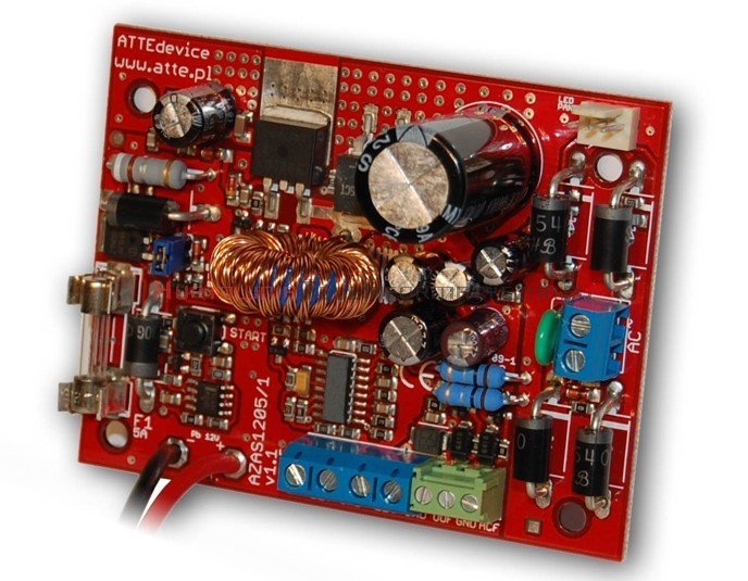 ATTE Zasilacz buforowy 12V 5A płyta główna elektroniki