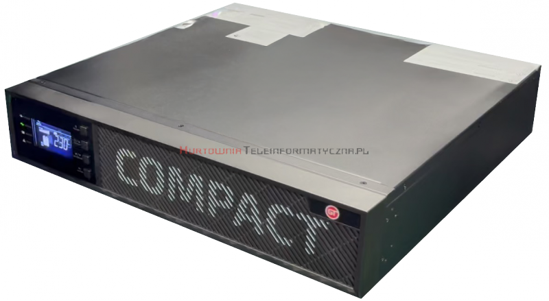 GT UPS COMPACT On-line, RACK 2U, 1F 2000VA/1800W, LCD, 4x9Ah