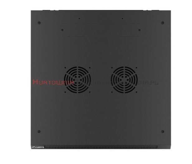 Lanberg Szafa RACK 19" wisząca 22U, 450, otwory montażowe na nogi, szara