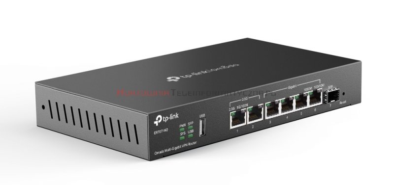 TP-LINK Router ER707-M2, MultiWAN/LAN 2,5G, VPN, Omada