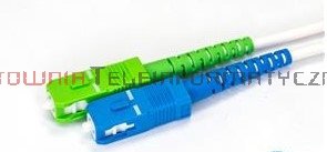 Patch cord światłowodowy SC/APC-SC/UPC, SM, 9/125, simpleks, 2m