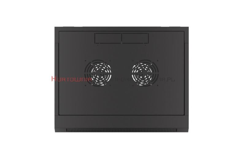Lanberg Szafa RACK 19&quot; wisząca 9U, 450, czarna, szybki montaż
