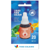 Barwnik spożywczy w płynie CZERWONY 20ml - Food Colours