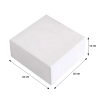 Pudełka cukiernicze klejone białe na ciasto 22x22x12 cm - 10szt.