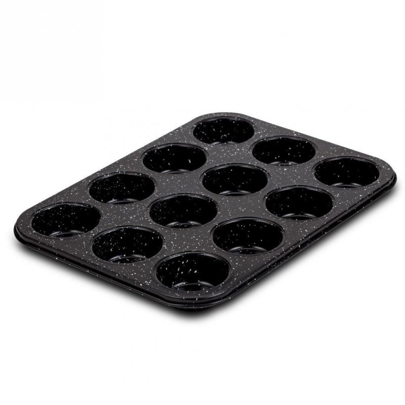 Forma do pieczenia 12 muffinów granitowa NATURE 35 cm
