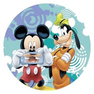 Modecor - opłatek na tort Myszka Mickey i Goofie