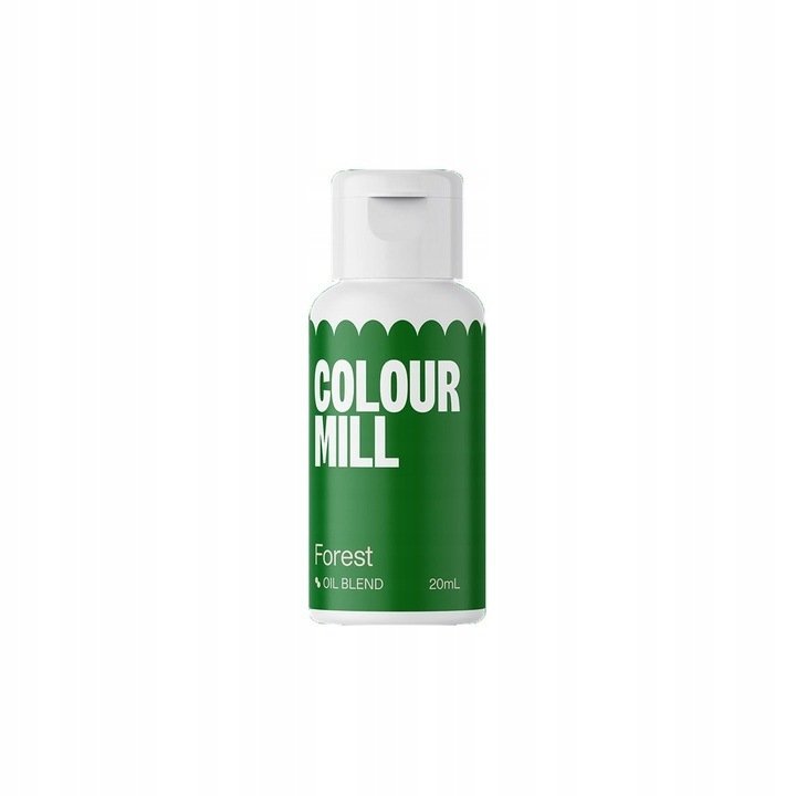 Barwnik olejowy do mas tłustych Colour Mill 20ml FOREST leśny zielony