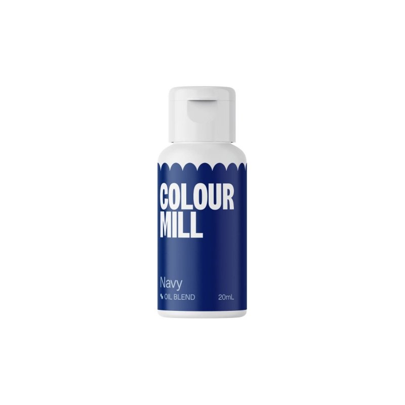 Barwnik olejowy do mas tłustych Colour Mill 20ml NAVY granatowy