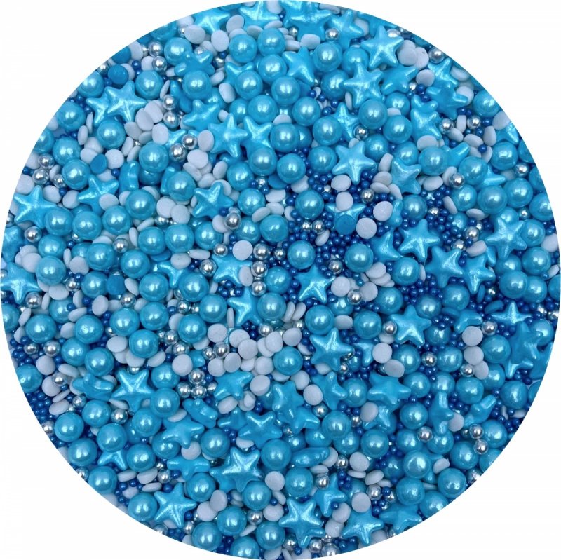 Posypka cukrowa FROZEN FLUFFY 100 g – zimowa dekoracja do tortów i deserów