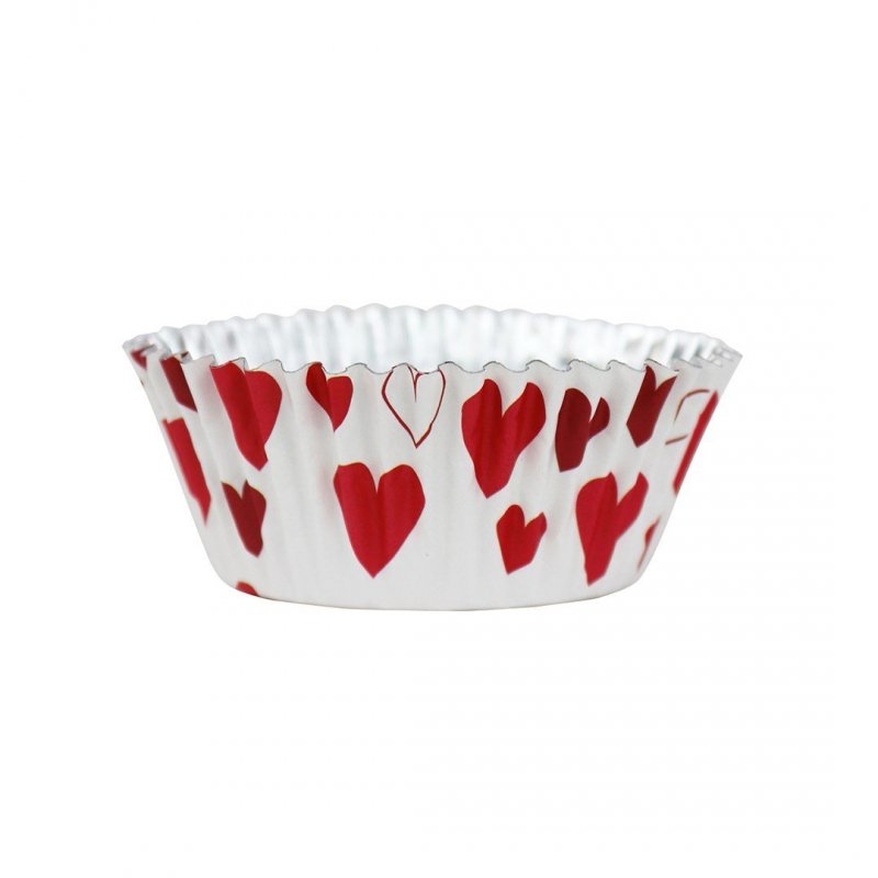 Foliowane papilotki na muffinki 50mm SERCA 30szt