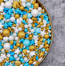 Posypka cukrowa WINTER WHIMSY 20 g – zimowa dekoracja do ciast