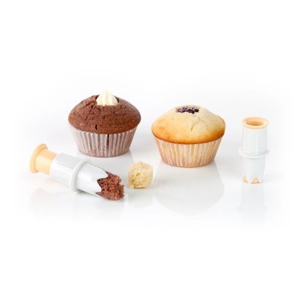 Dziurkacze do nadziewanych muffinek babeczek 2szt