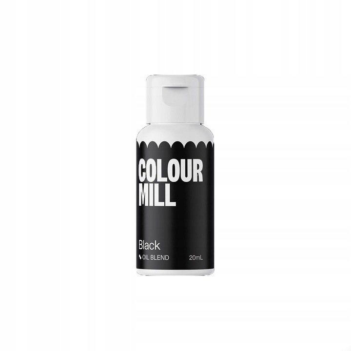 Barwnik olejowy do mas tłustych Colour Mill 20ml BLACK czarny