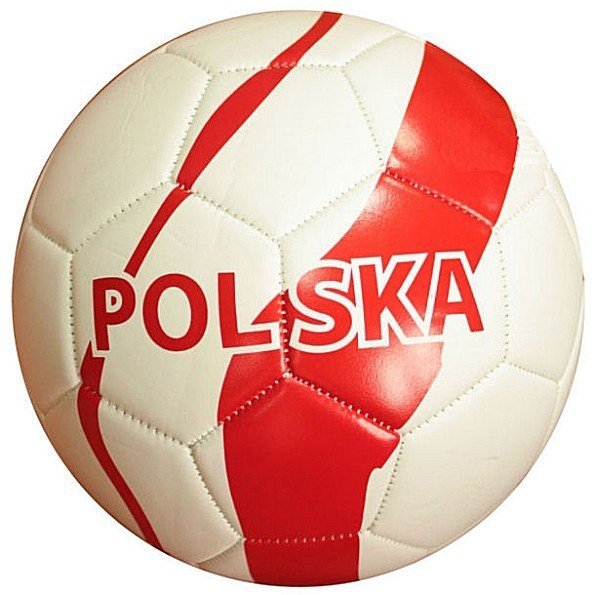 Opłatek na tort piłka futbolowa Polska