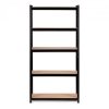 Regał metalowy magazynowy 180x90x40 cm do garażu piwnicy 5 półek 875 kg ModernHome