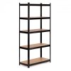 Regał metalowy magazynowy 180x90x30 cm do garażu piwnicy 5 półek 875 kg ModernHome