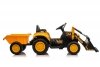 Traktor Na Akumulator Z łyżką  BW-X002A Żółty