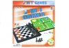 Gry 7w1 Zestaw Gier Planszowych Ludo  Warcaby