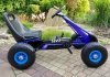 Gokart  Niebieski A-15 Pompowane Koła
