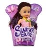 Mini Laleczka Wróżka Elf Niebieska Fioletowa Różowa Mix 11,5cm