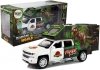 Camper z  Dinozaurami Biały