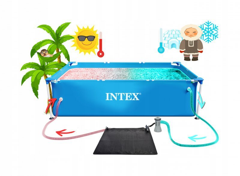 Mata solarna podgrzewająca wodę do basenu INTEX 28685