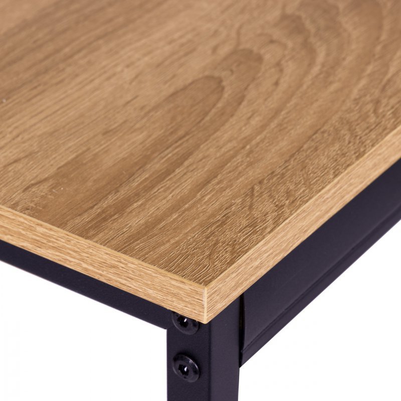 Zestaw komplet mebli stolik 2 krzesła metal MDF ModernHome