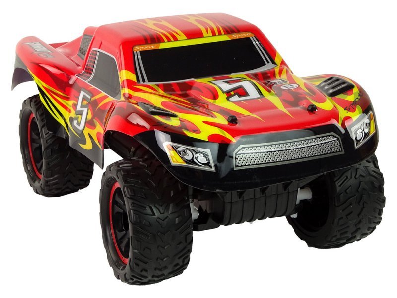 Samochód Terenowy Zdalnie Sterowany R/C 1:12 20 km/h Czerwony