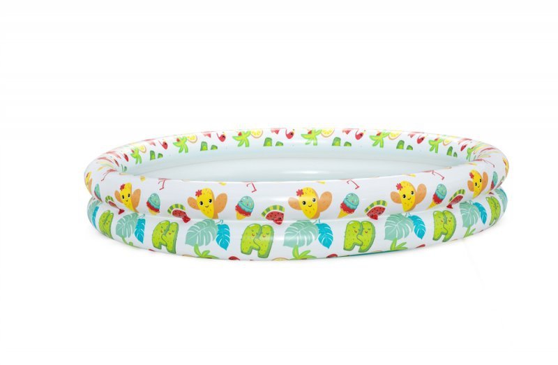 Zestaw Dmuchany Basen 3w1 Piłka Koło 122 x 20 cm Bestway 51124