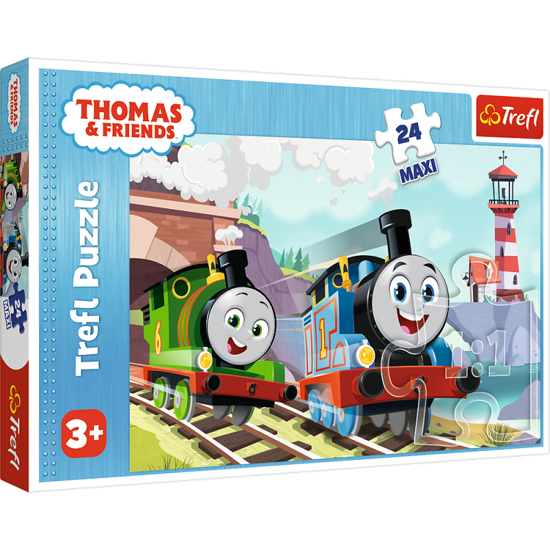 Puzzle - "24 Maxi" - Tomek i Percy na torach  Trefl 14354