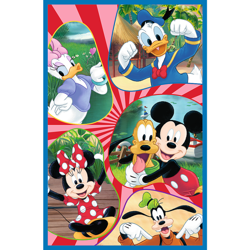 Puzzle - 3x80 - Ekipa Myszki Miki Trefl 34887