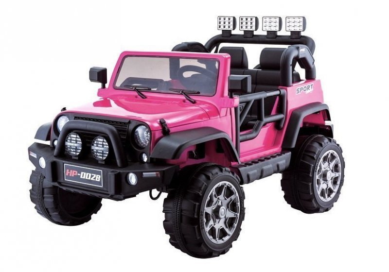 Auto na Akumulator Jeep HP012 Różowe