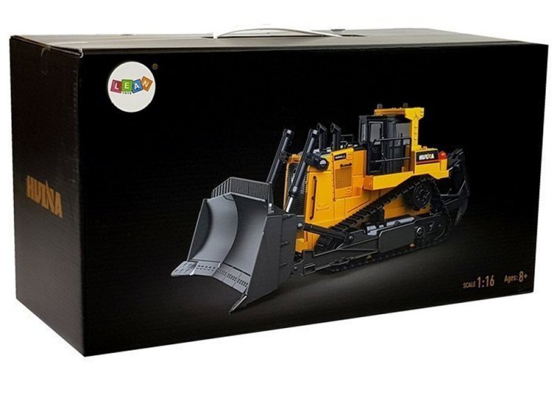 Spychacz Buldożer  Zdalnie Sterowany 2.4G 1:16 Huina Ruchoma Łyżka