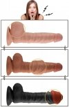 8.5 Real Extreme Vibrating Dildo Flesh