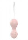 Kulki-Vibrating Silicone Kegel Balls USB 10 Function / Remote control -Flesh
