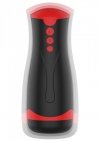 Masturbator Vibrating&Squeeze Black