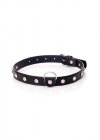 Fetish B - Series - Collar 2 cm silver crystal