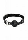 Breathable Ball Gag - With Bonded Leather Straps