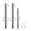 Spreader Bar with Multiple Hooks - Silver