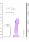Non Realistic Dildo with Suction Cup - 6,7/ 17 cm