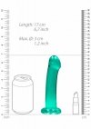 Non Realistic Dildo with Suction Cup - 6,7/ 17 cm