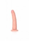 Slim Realistic Dildo with Suction Cup - 6/ 15,5 cm
