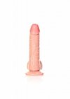 Curved Realistic Dildo  Balls  Suction Cup - 6/ 15,5 cm