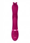 Gada - Vibrating Bunny Ear G-Spot Rabbit with Pulse Wave Shaft