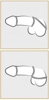Metallic Silicone Cock ring se