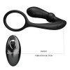 PRETTY LOVE - Warren Black, 12 vibration functions 12 pulse wave settings Wireless remote control