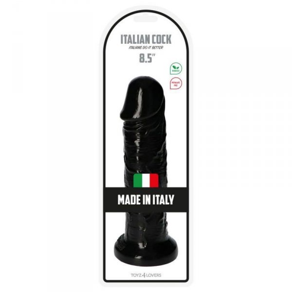 Dildo-Italian Cock 8,5&quot;&quot;Black