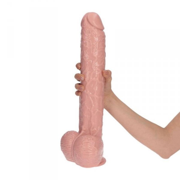 Dildo-Italian Cock 15.5&quot;&quot;Flesh