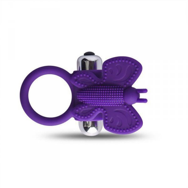 Pierścień- Anello fallico vibrante butterfly Toyz4Lovers